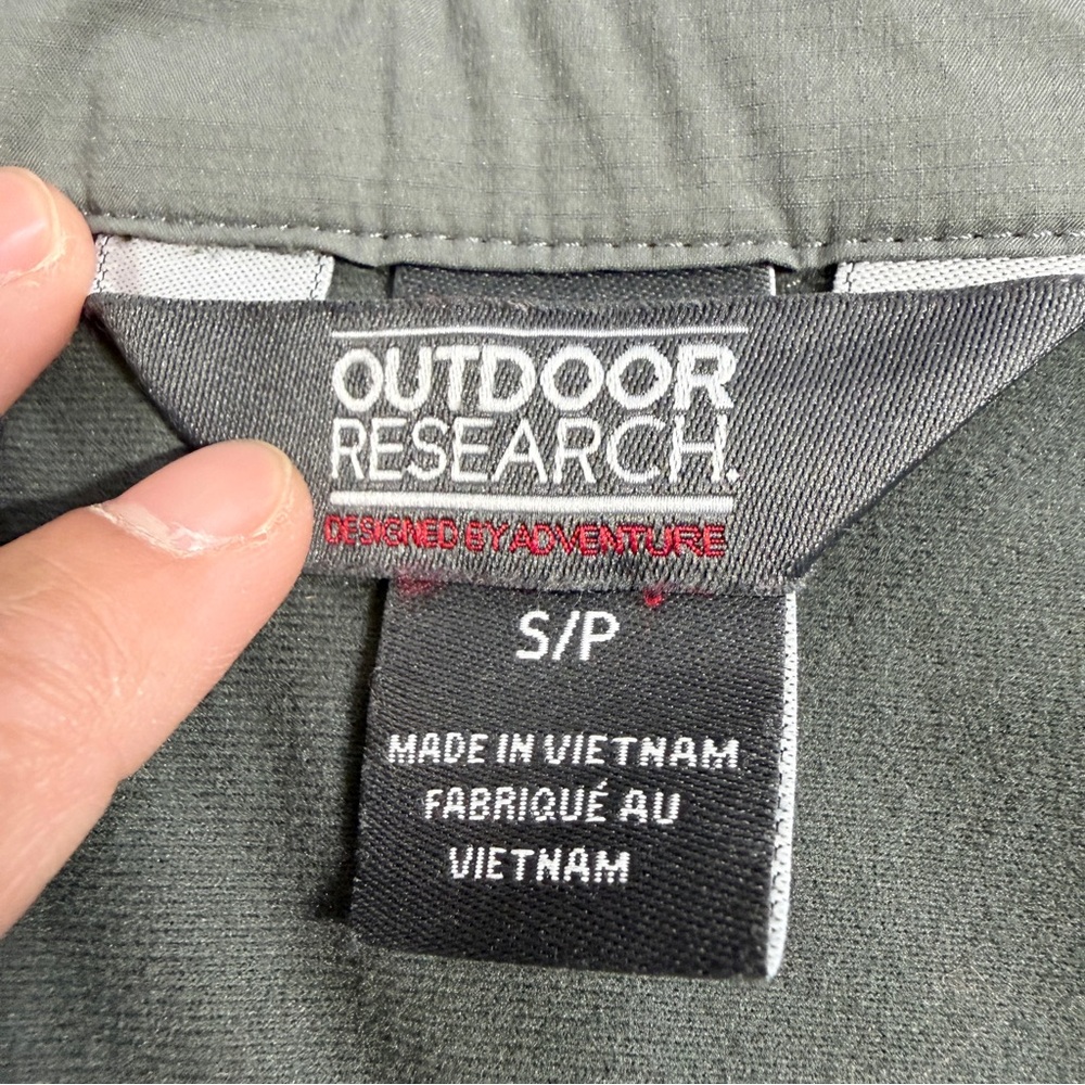 Outdoor Research Men’s Microlight Shirt Jacket Snap Zip in Charcoal Gray S - Picture 9 of 14